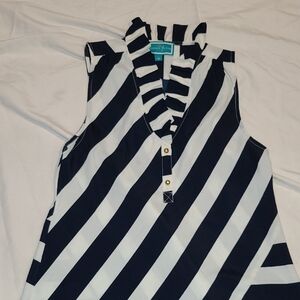 Striped Sleeveless Top